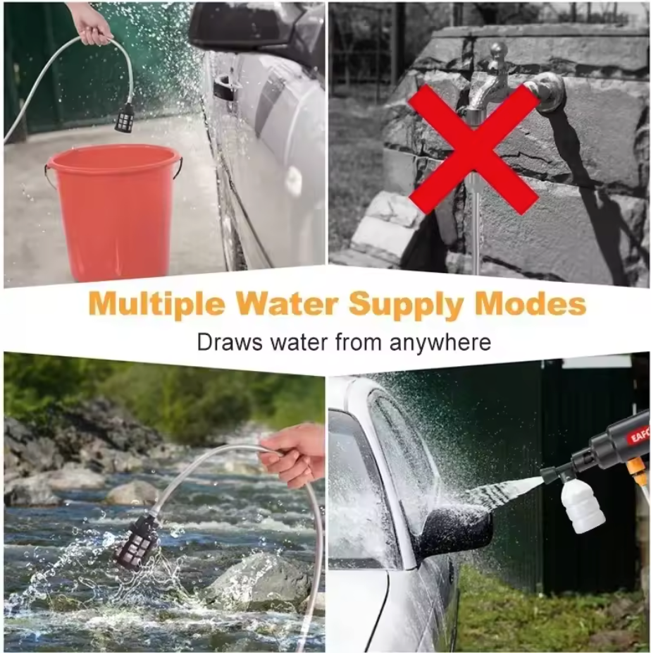 ZippyJet™ 60Bar Cordless High-Pressure Washer